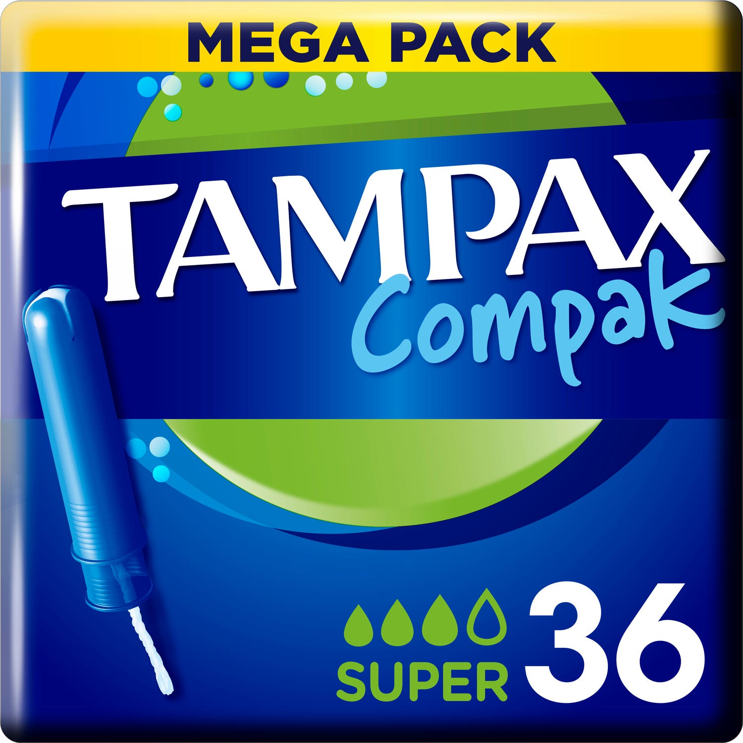 Tampax Compak Super 36uds