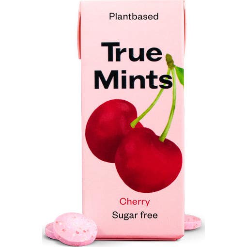 True Mints Caramelos Cereza Sin Azúcar 13g