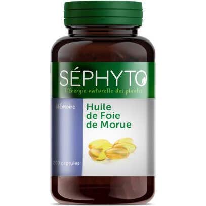 Sephyto Aceite de Hígado de Bacalao 500 mg 200 Perlas