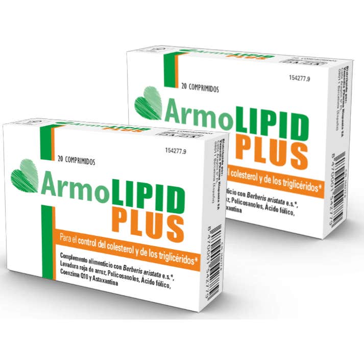 Armolipid Rojo Plus Control Colesterol 2X20 Comp