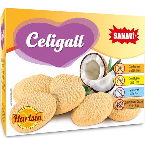 Sanavi Galletas Celigall sin Gluten 150 g