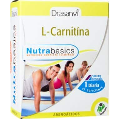 Drasanvi Nutrabasics L-Carnitina 48 Cápsulas - Imagen 2