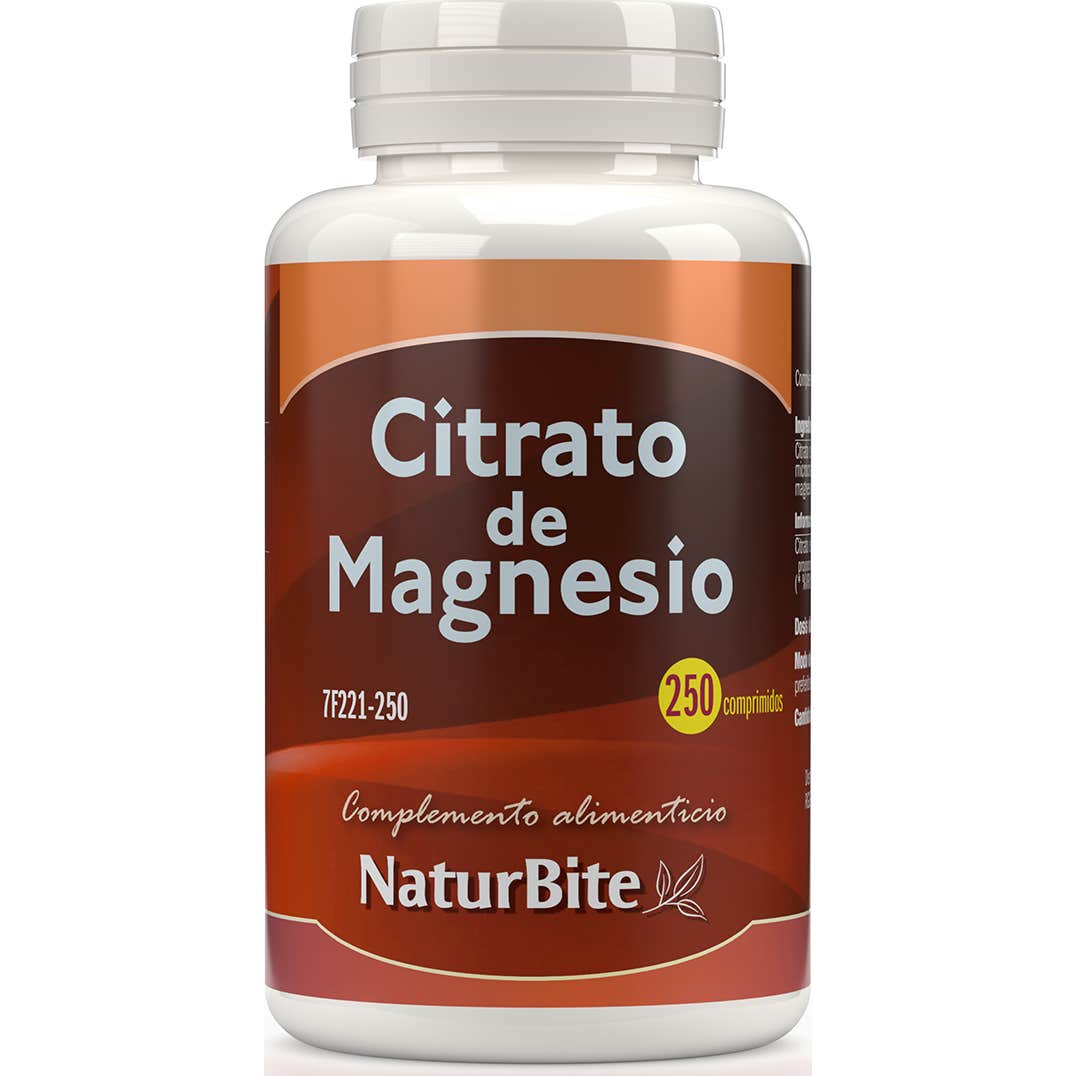 Naturbite Citrato de Magnesio 250comp