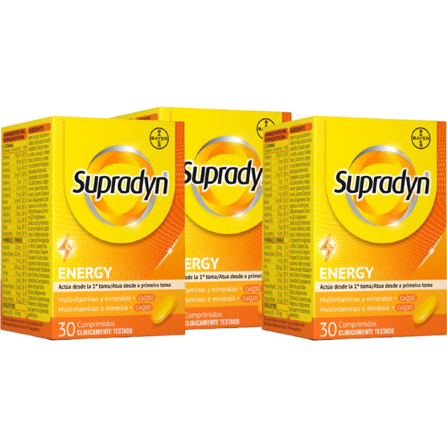 Supradyn Energy 3x30 comprimidos