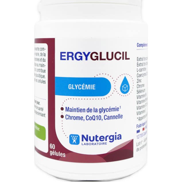 Nutergia Ergyglucil 60caps