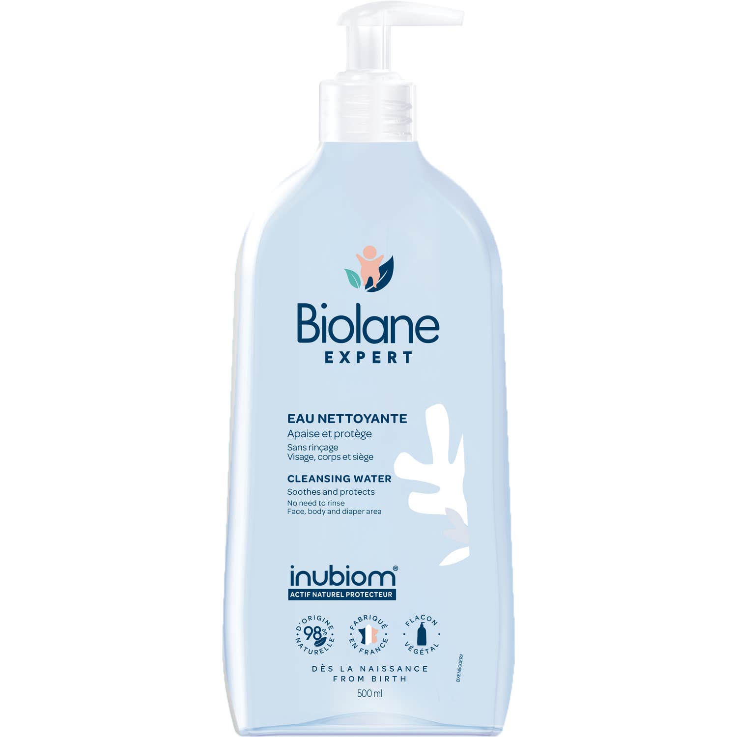 Agua de limpieza Biolane 500Ml