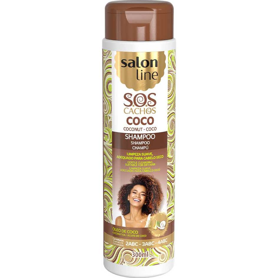Salon Line SOS Cachos Champú Aceite de Coco 300ml