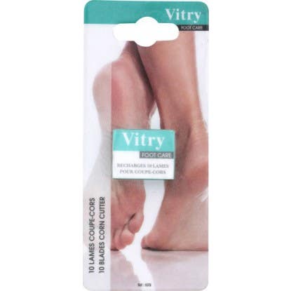 Vitry Recambios Cuchillas Cortacallos 10 uds