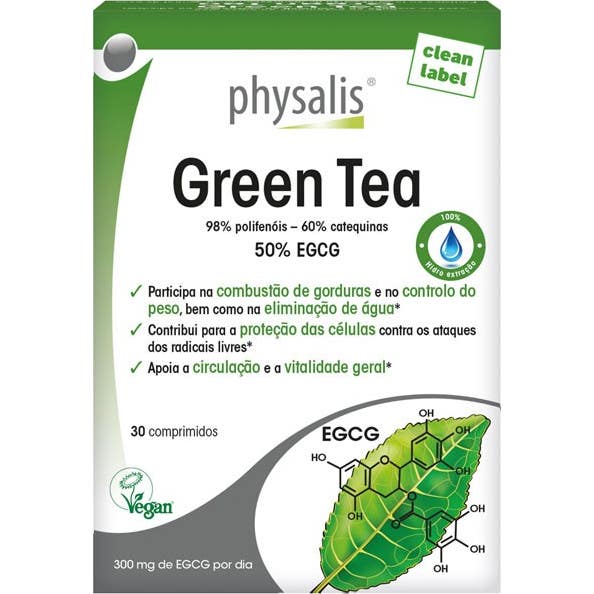 Physalis Verde Green Tea Vegan 30 Caps