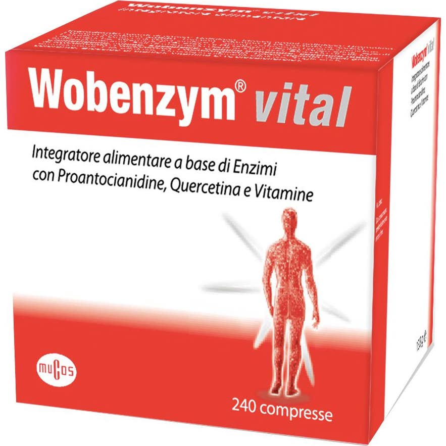 Wobenzym Vital 240Comprimidos
