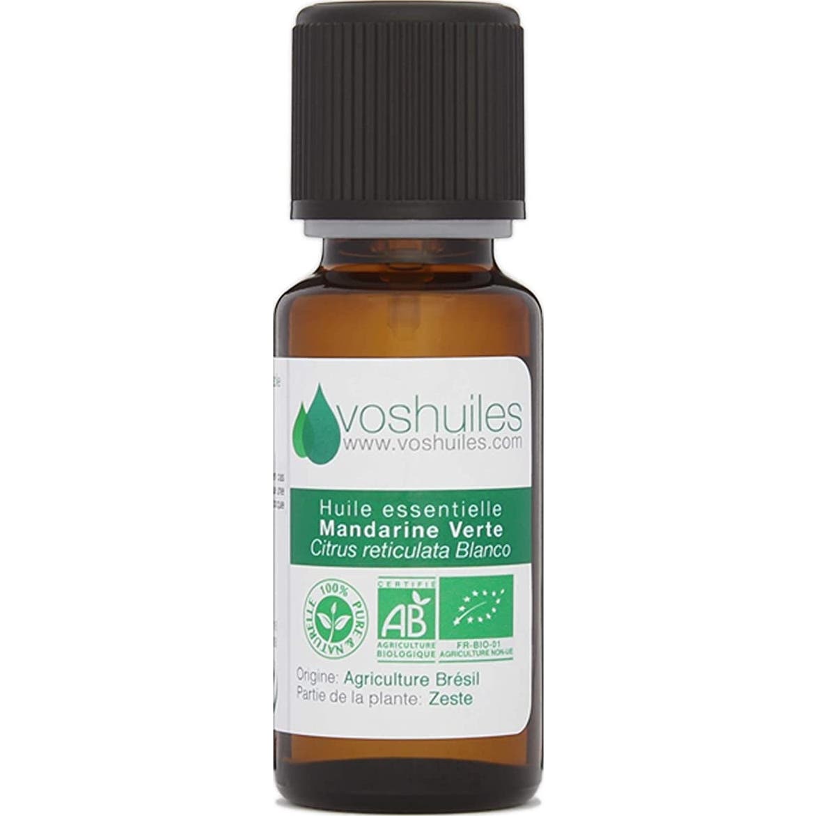 Voshuiles Aceite Esencial BIO de Mandarina Verde 5ml