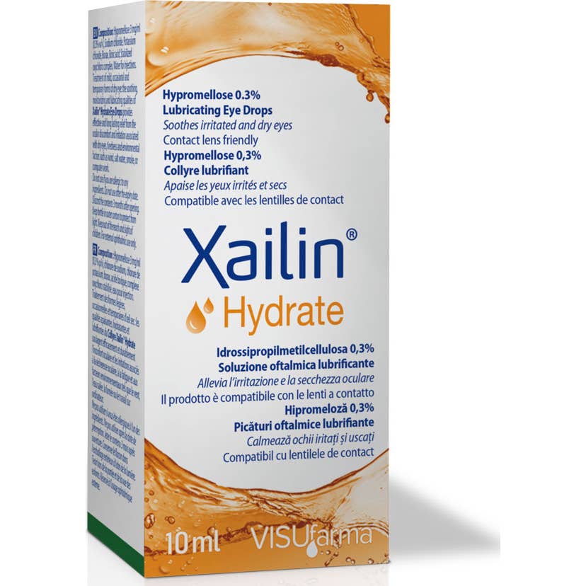 Visufarma Xailin Hydrate Solución Lubricante Oftálmica 10ml