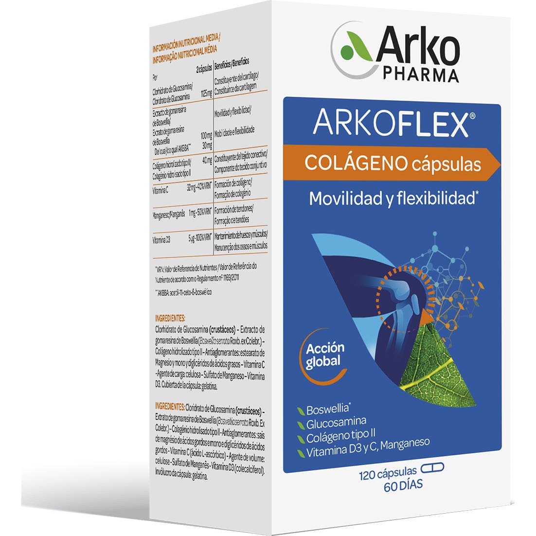 Arkopharma Arkoflex Colágeno 120caps