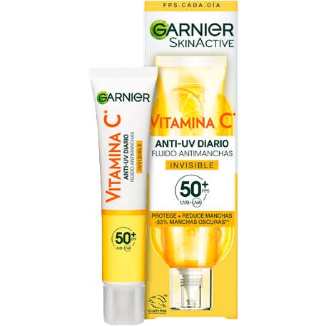 Garnier Skinactive Vitamina C Fluido Antimanchas Spf50 Invi 40 ml