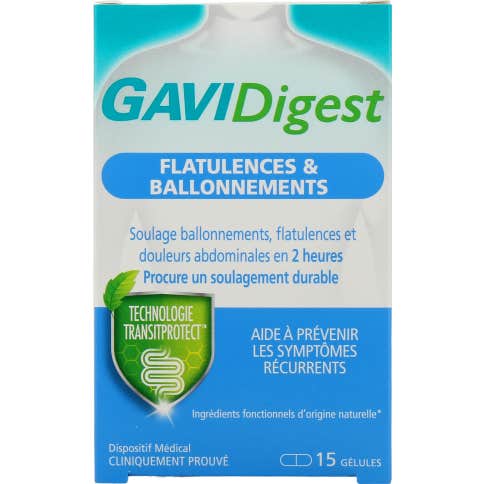 GAVIDigest Gases e Hinchazón 15caps