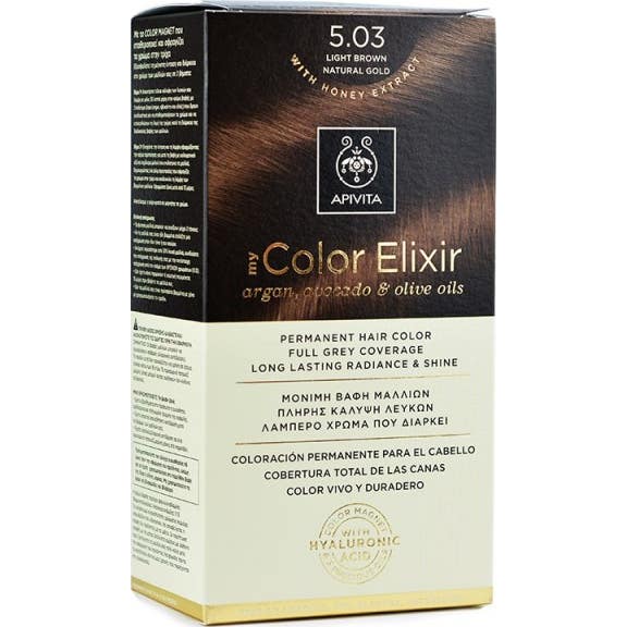 Apivita Color Elixir Tinte 5.03