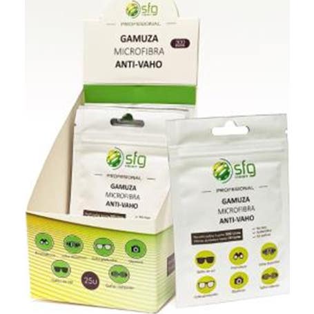 Sfg Clean Gamuza Microfibre Anti Niebla 25 uds