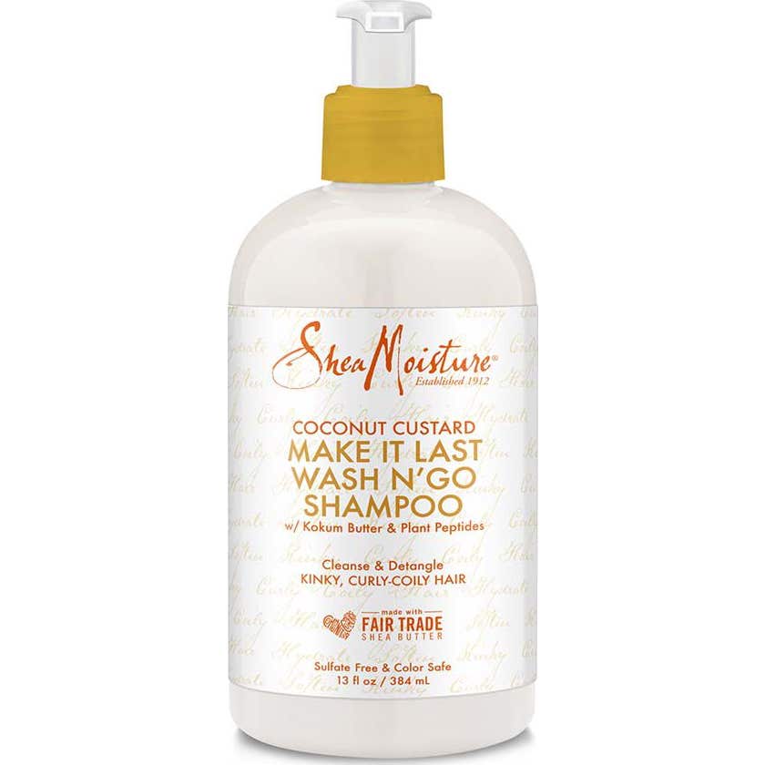Shea Moisture Coconut Custard Wash Champú 384ml