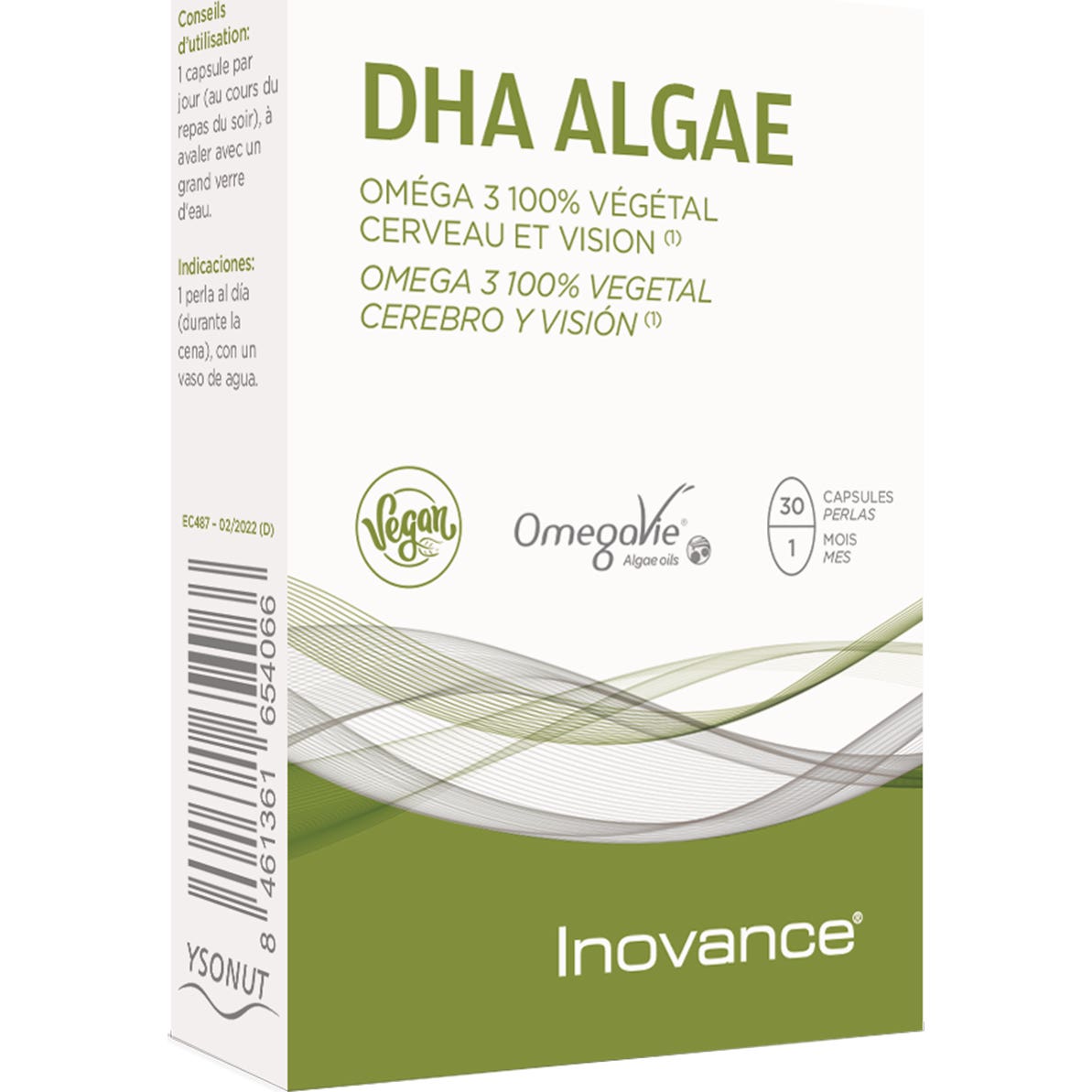 Inovance Dha Algae 30 Perlas