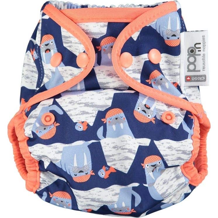 Close Pop-In Bambú Walrus Pañal 1ud