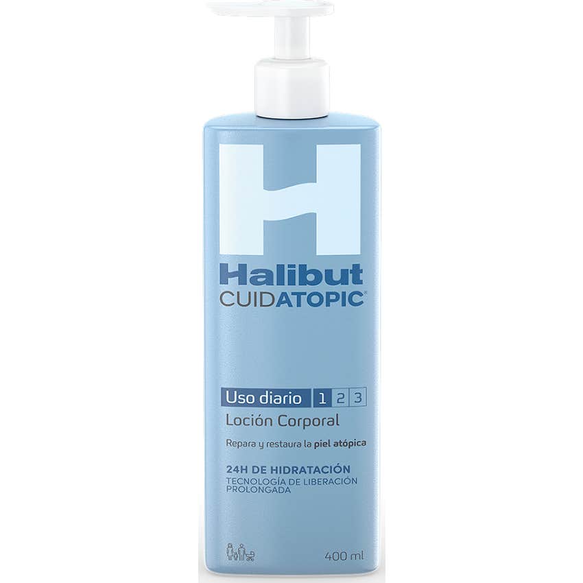 Halibut Cuidatopic Loción Corporal Uso Diario 400 ml