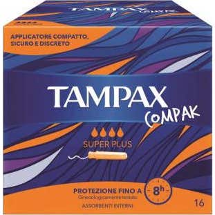 Tampax Compak Super Plus 16 uds