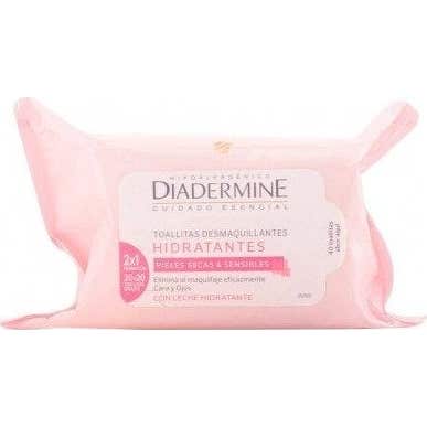 Diadermine Toallitas Desmaquillantes Cara y Ojos 40uds