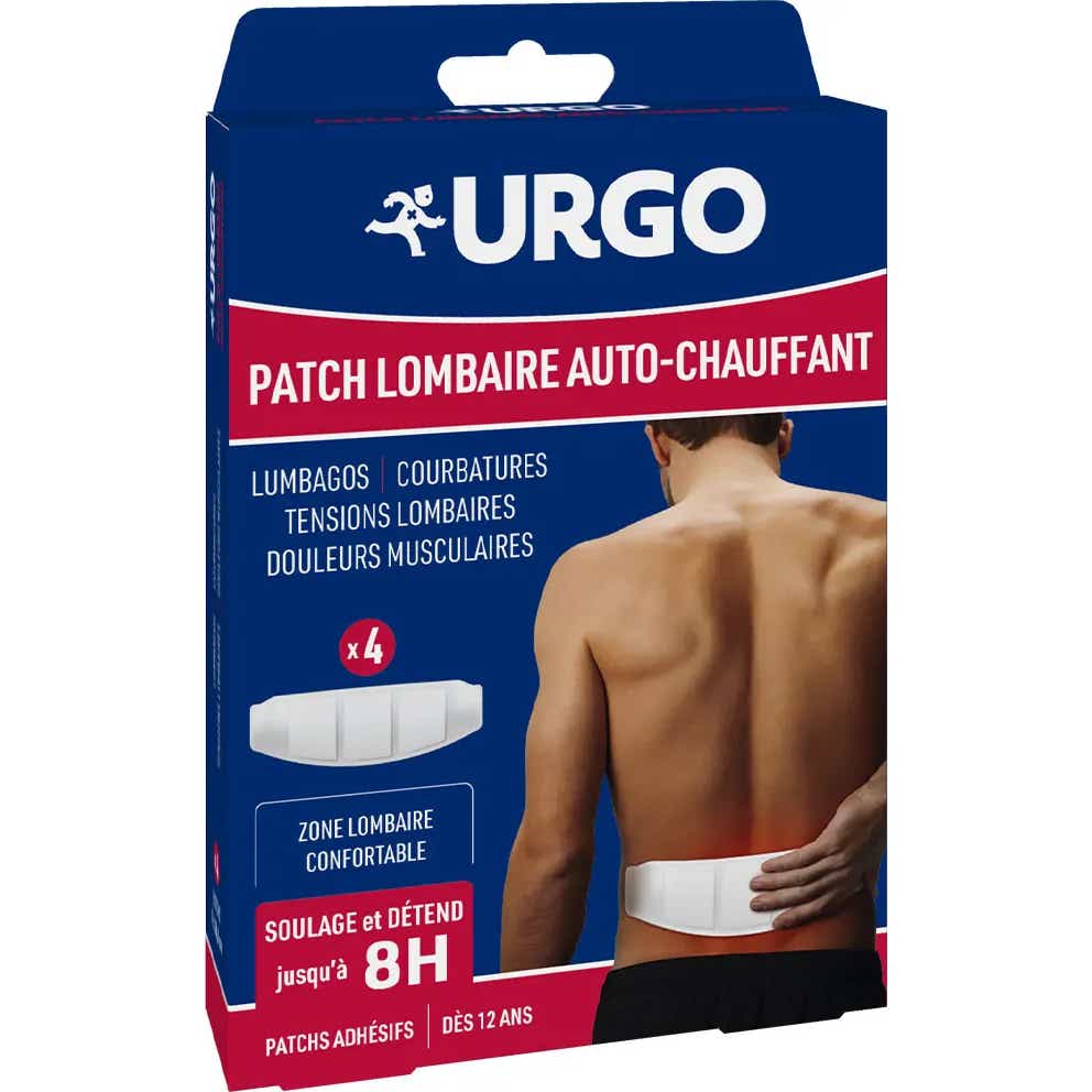 Urgo Parche Térmico Lumbar 4uds