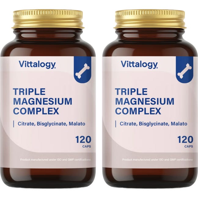 Vittalogy Triple Magnesium Complex 2x120 caps