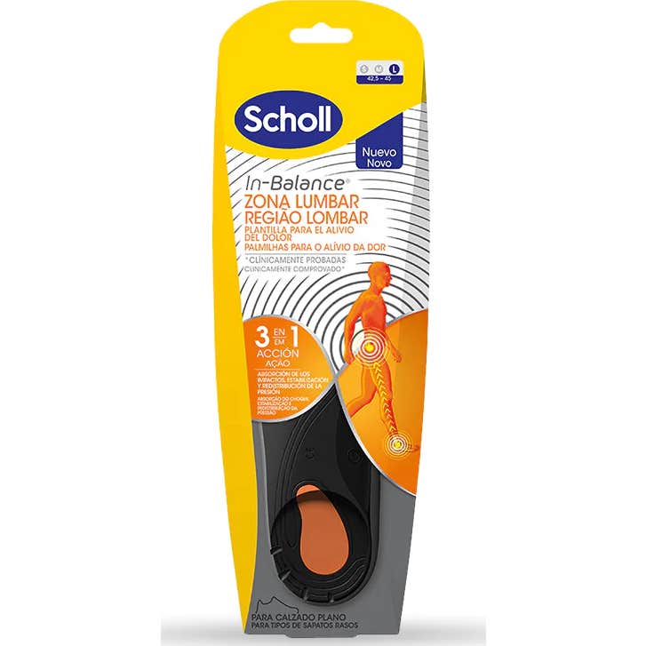 Scholl In-Balance Zona Lumbar Talla L 1par