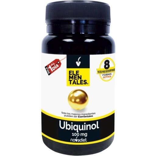 Novadiet Ubiquinol 100 Mg 30 Cápsulas Vegetales