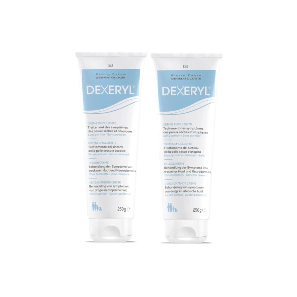 Dexeryl Crema Emoliente Duplo 2x250 g