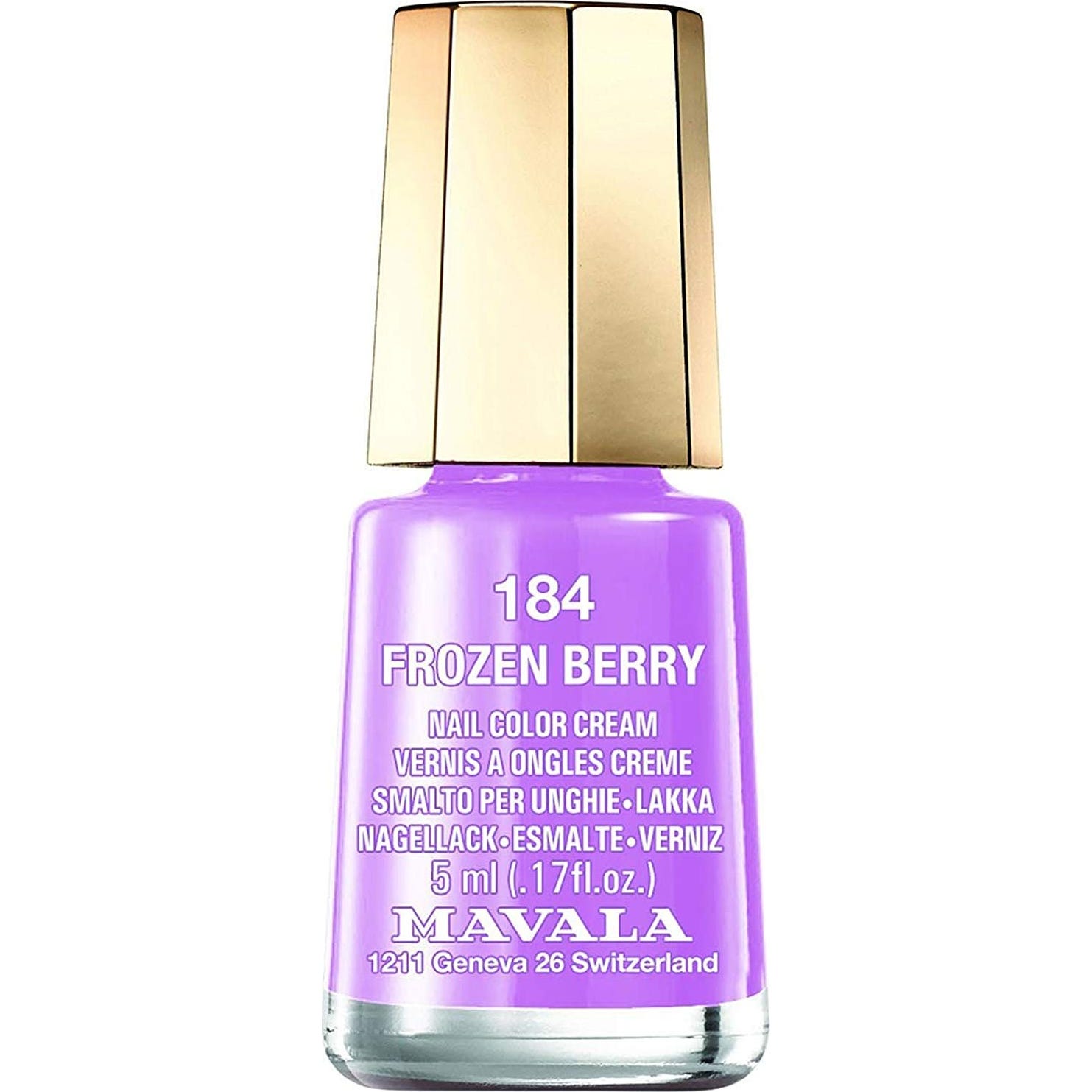 Mavala Esmalte de Uñas 184 Frozen Berry 5ml