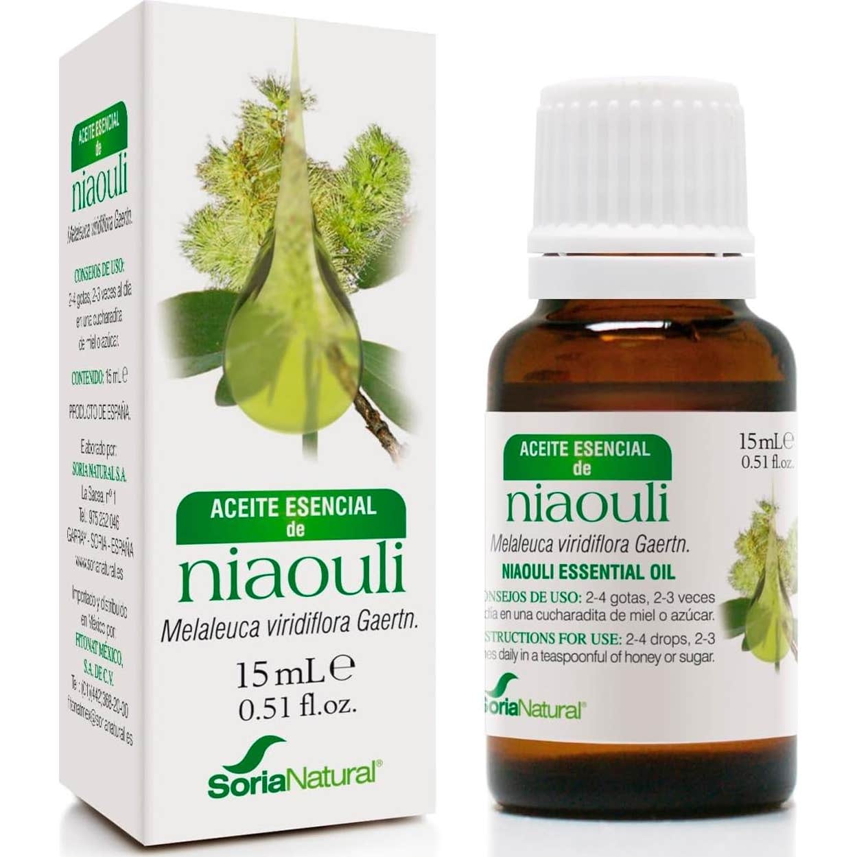 Soria Natural Aceite Esencial de Niaouli 15ml