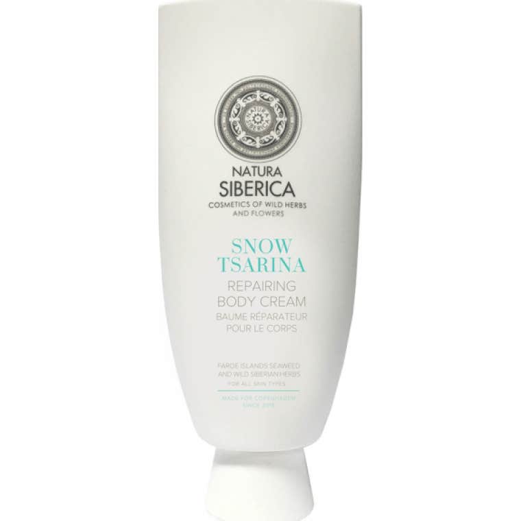 Natura Siberica Crema corporal reparadora tsarina de las nieves 200 ml