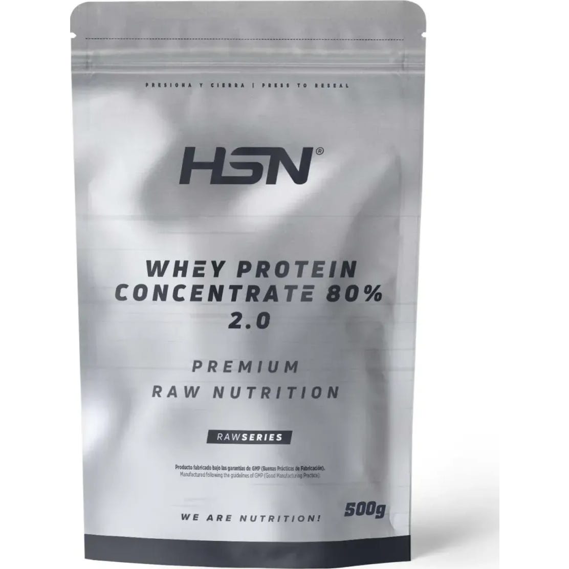 HSN Whey Protein Concentrate 80% 2.0 Sin Sabor 500g