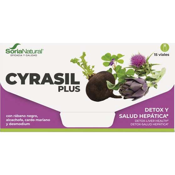 Soria Natural Negro Cyrasil+ 15 Viales - Imagen 3