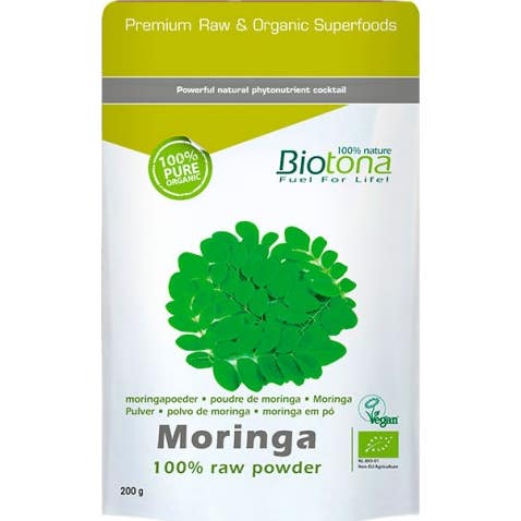 Biotona Moringa Raw Superfood Bio 200 G