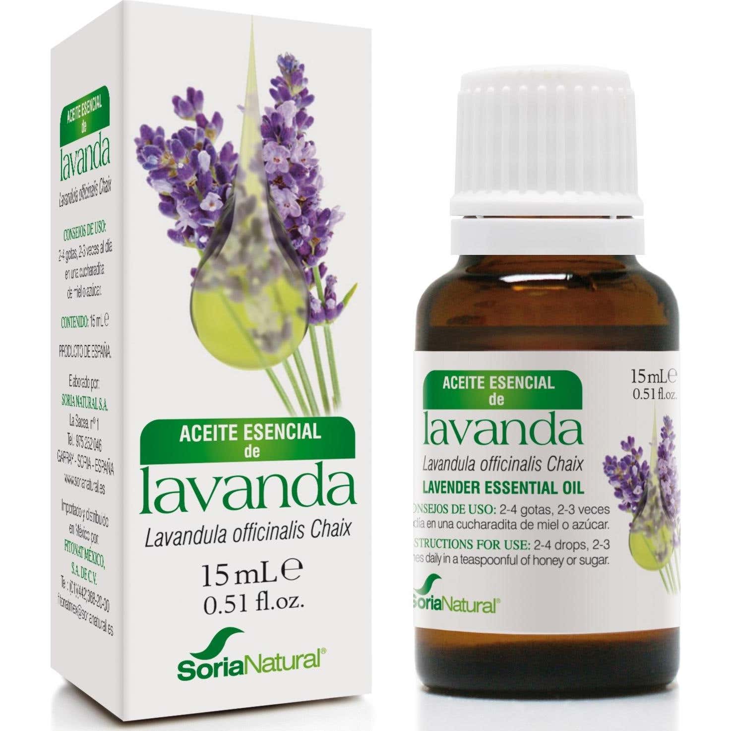 Soria Óleo Essencial Natural Lavanda 15ml