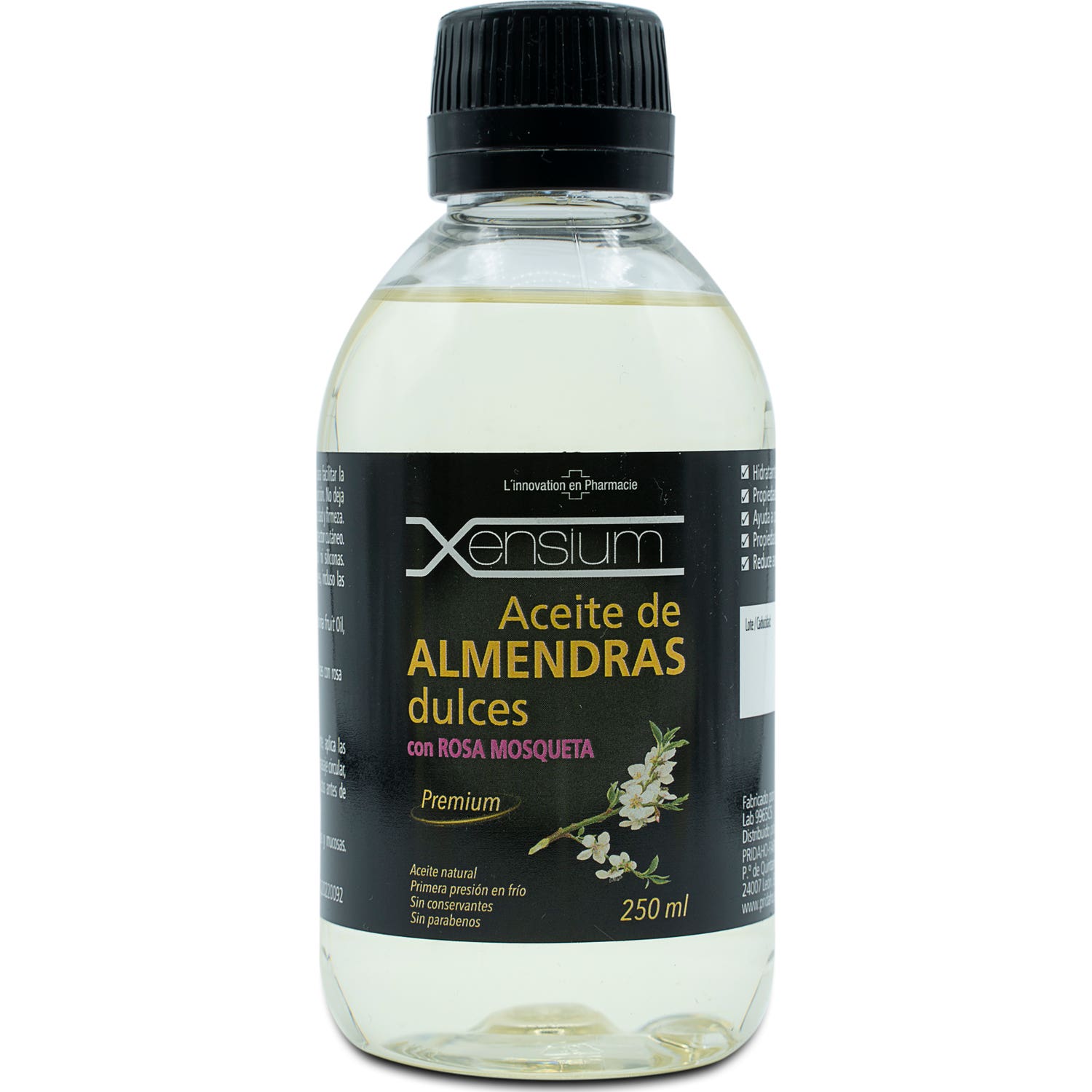 Xensium Aceite de Almendras Rosa Mosqueta 250 ml