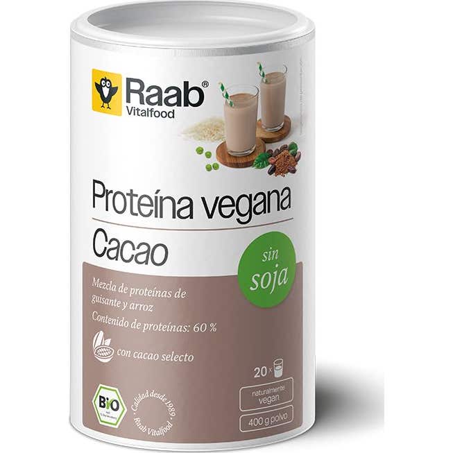Raab Vitalfood Proteína Vegana Cacao 400 G