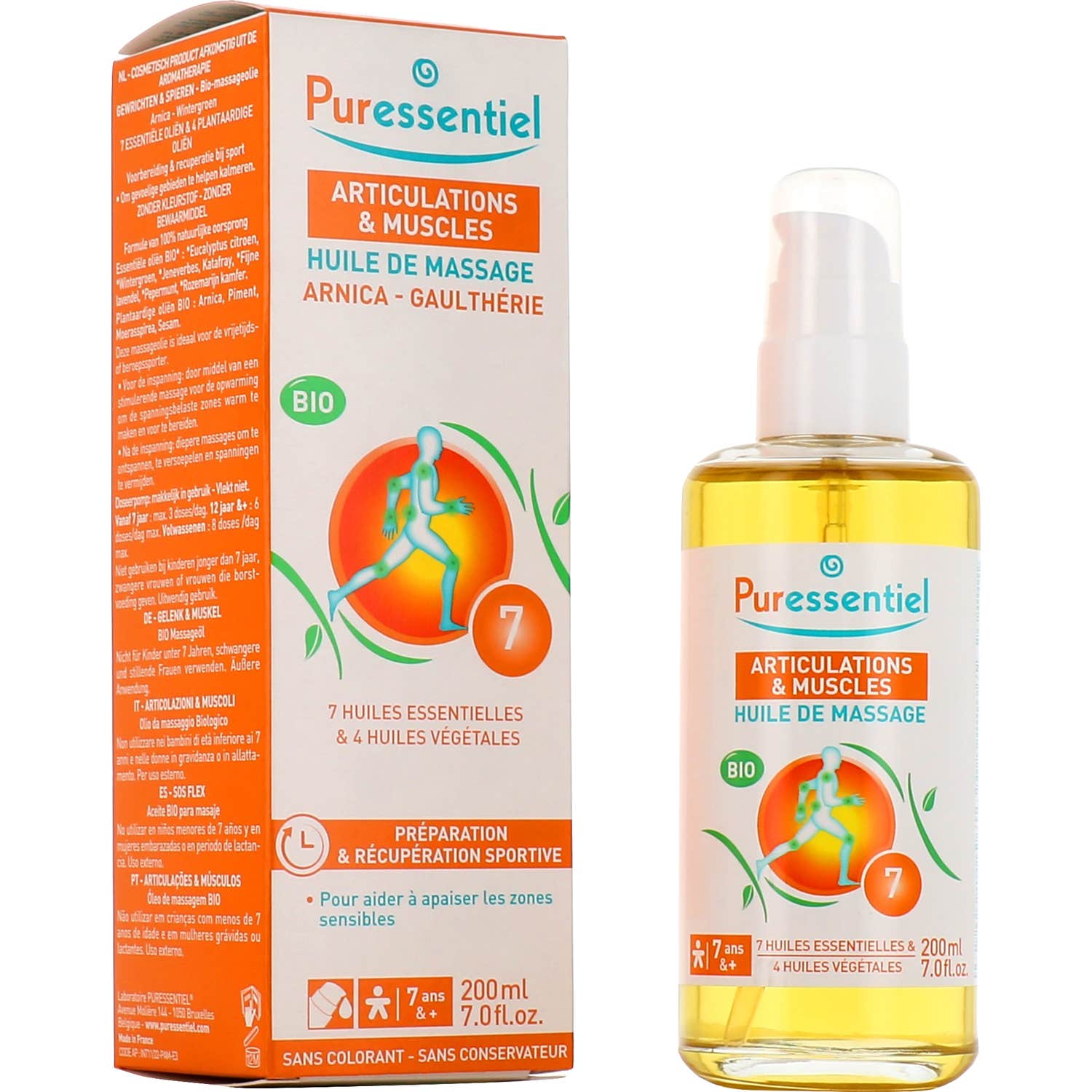 Puressentiel Aceite Masaje Articulación Músculos Árnica 200ml