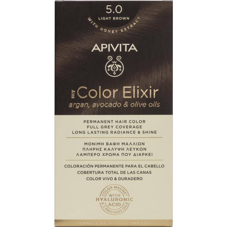 Apivita Tinte 5.0 Light Brown 75ml