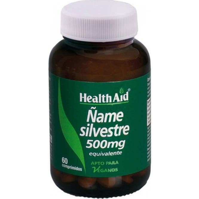 Health Aid Ñame Silvestre 500 mg 60 comp