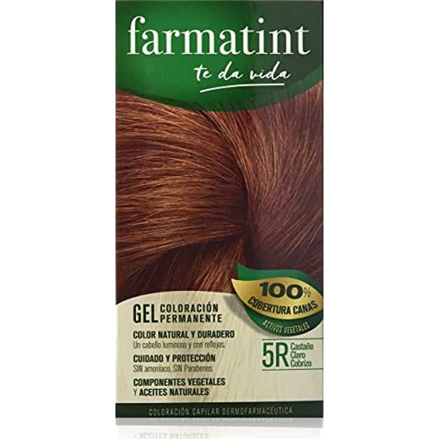 Farmatint Gel 5R Castaño Claro Cobrizo 135ml