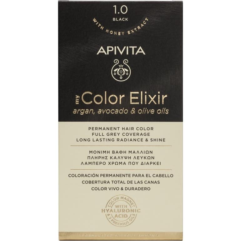 Apivita tinte permanente 1.0 negro