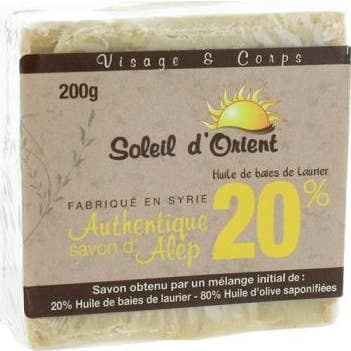 'Jabón de Alepo Pharm''Up 20% Soleil D''Orient Pan Cara y Cuerpo 200 g'