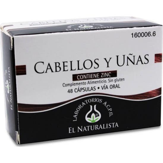 El Naturalista Cabellos Uñas Forte 48 Caps