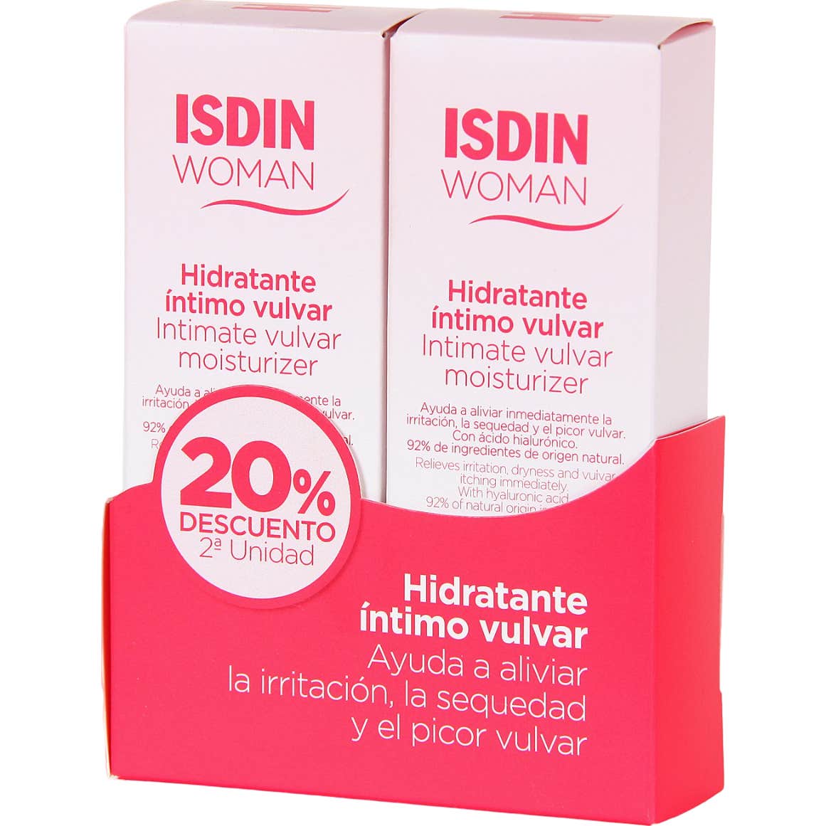 ISDIN Woman Hidratante Íntimo Vulvar 2x30g