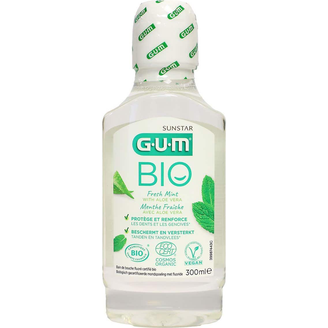 Gum Bio Colutorio Fresh Mint Vegan 300ml